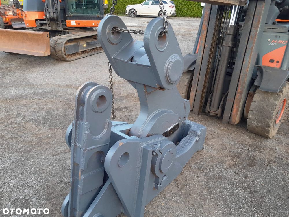 Nożyce szczęka kajman do cięcia złomu stali żelaza, 1200kg, fi 80mm. - 5