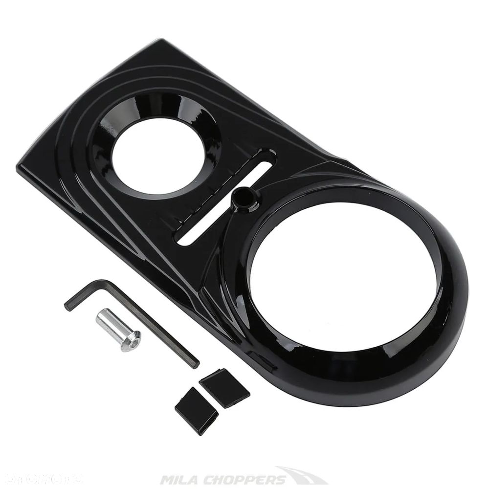 Osłona nakładka na licznik zbiornik Harley Davidson Softail Dyna - 5