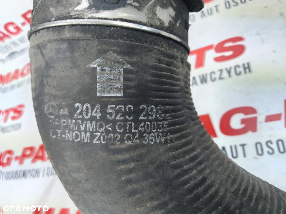rura dolot tłumik szmerów mercedes w212 3.0 v6 cdi om642 a6421402887 - 5