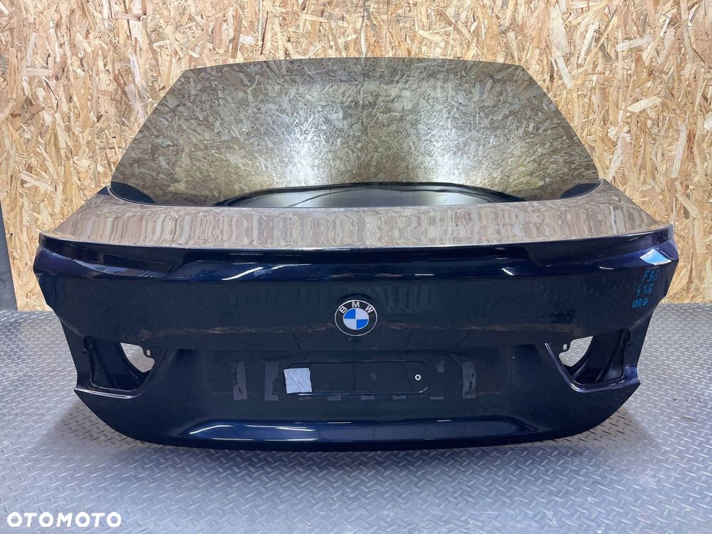 klapa bagażnika tył bmw 4 f36 gran coupe 416 carbonschwarz