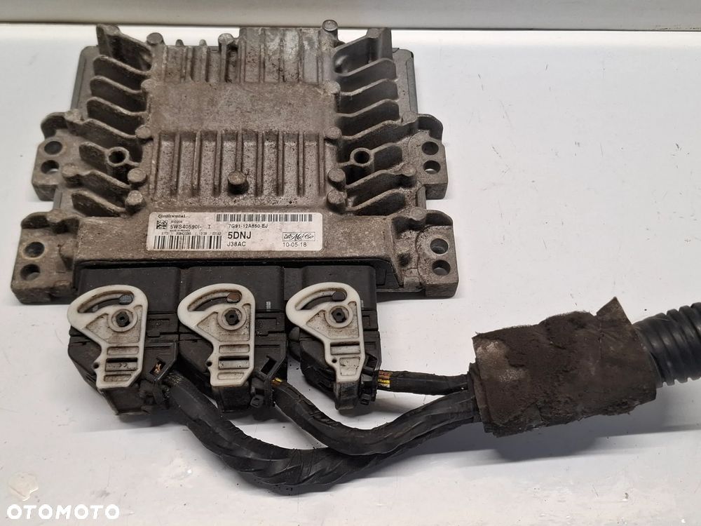 KOMPUTER STEROWNIK FORD MONDEO MK4 1.8TDCI 7G91-12A650-EJ SLASK WYSYLKA VAT - 1