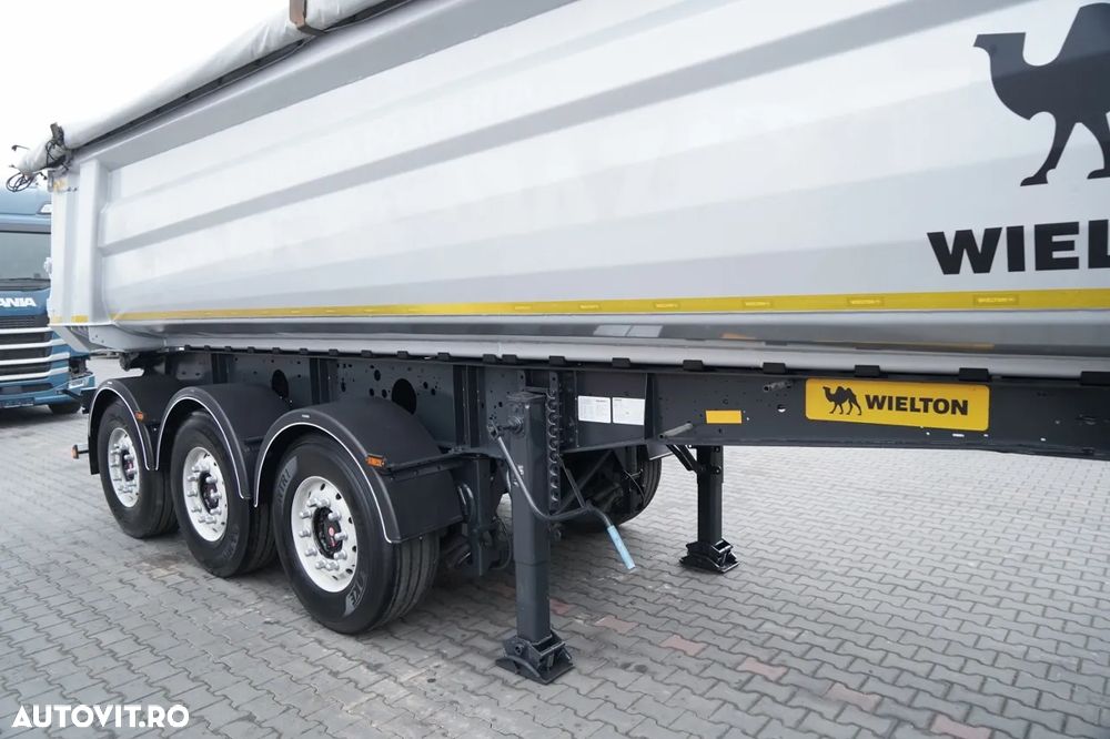 Wielton WIELTON / BASCULATOR / 26 M3 / GREUTATE: 4700 KG / CP CHUTTER / AXĂ RIDICATĂ / - 13