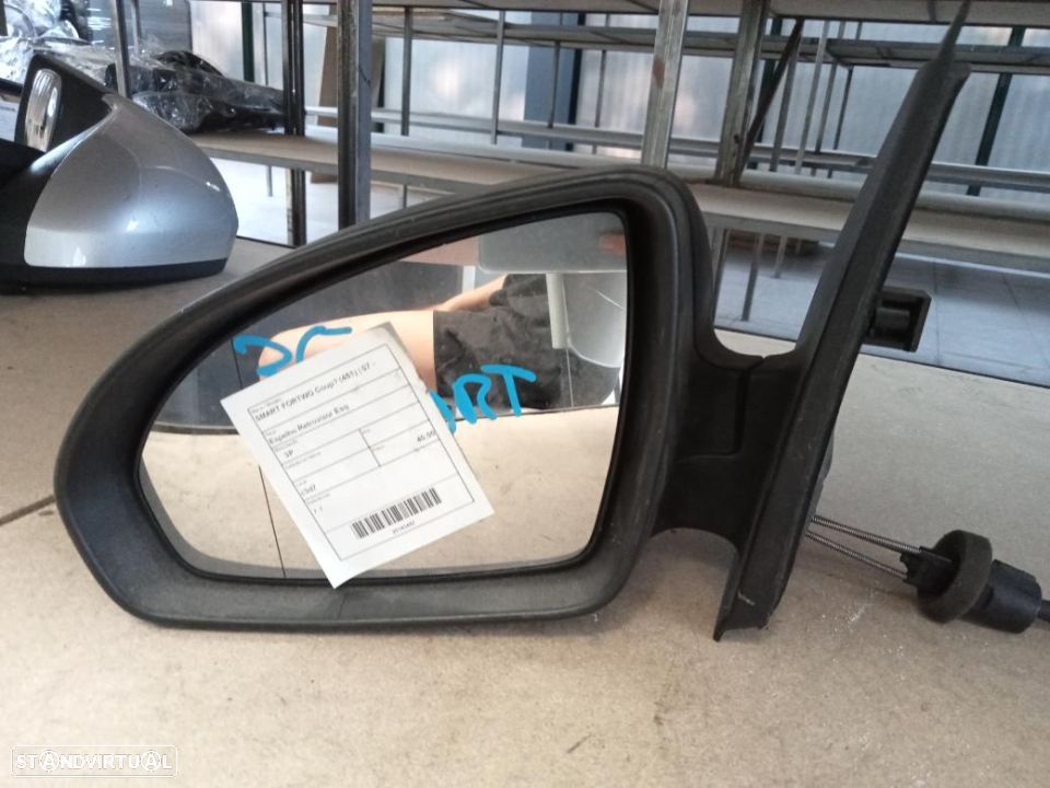 Espelho Esq Smart Fortwo 07- - 1