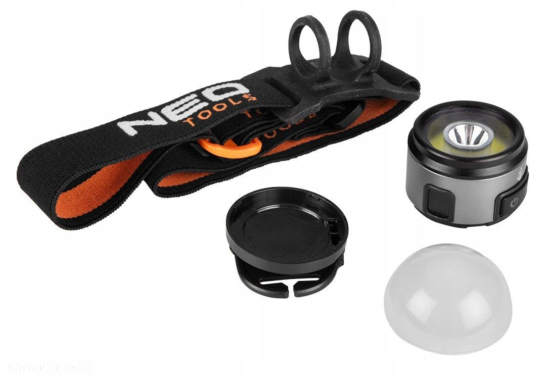 NEO LAMPA CZOŁOWA BIWAKOWA CZOŁÓWKA 250200LM IPX3 99-123 - 3