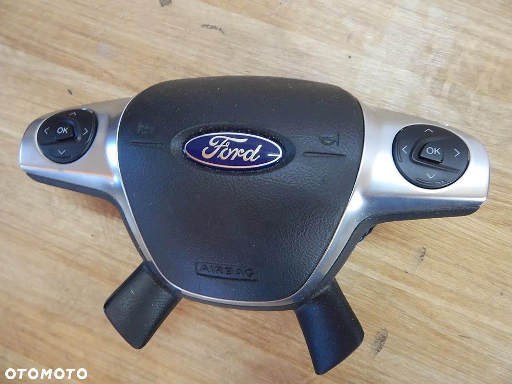 Deska rozdzielcza kokpit konsola pas bez airbag Ford Focus MK3 10-18 Łuków części - 5