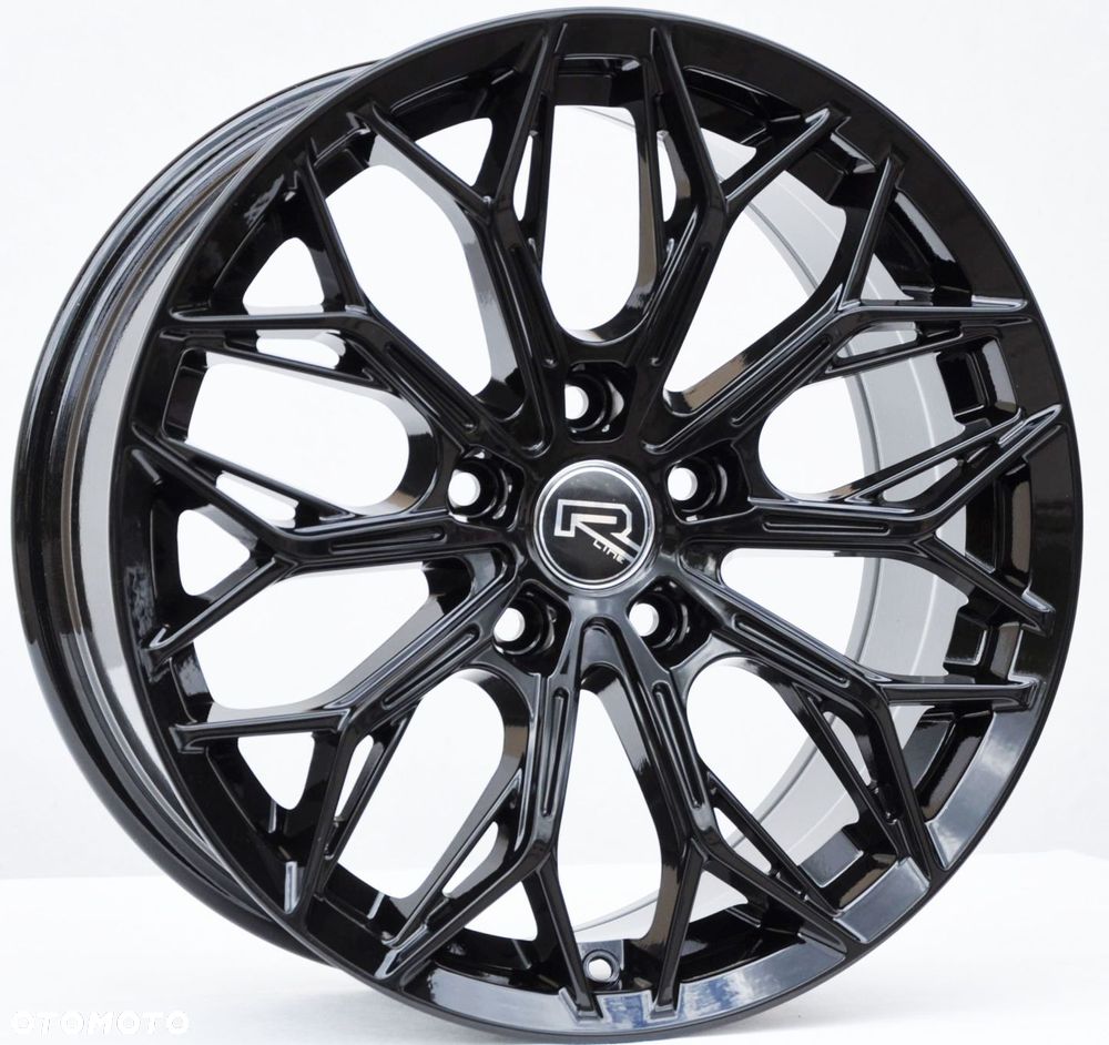 1407 BL CZARNE NOWE FELGI 17 5x108 FORD FOCUS MONDEO VOLVO S60 V60 S80 - 3