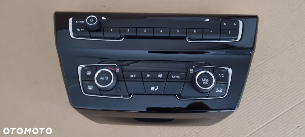 BMW X2 F39 2018- Panel klimatyzacji Radia Oryginał Demontaż - 1