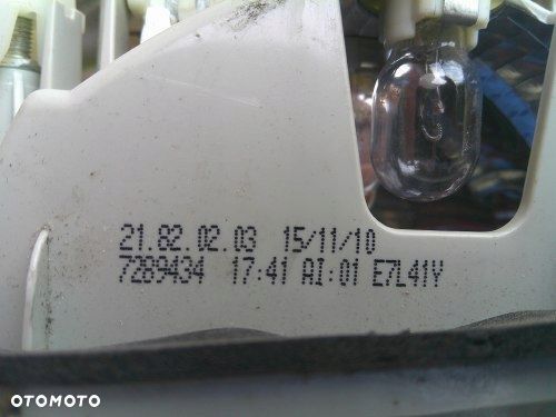 BMW 3 E91 KOMBI LIFT 08+ LAMPA PRAWA TYLNA KLAPA ORYGINAŁ 7289434 - 4