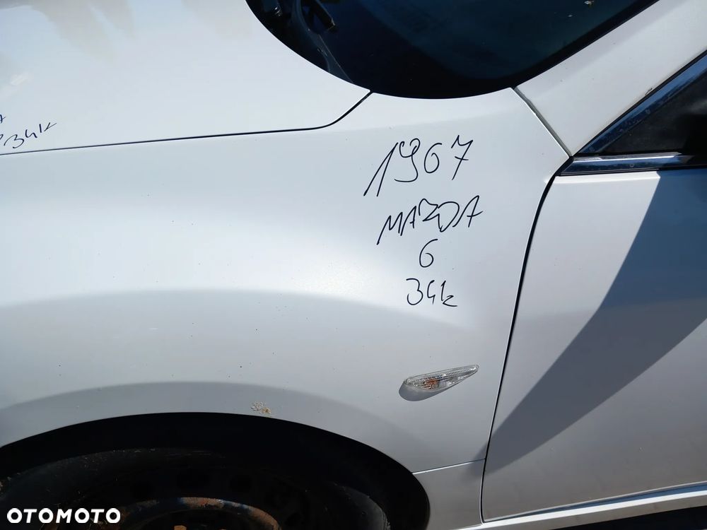 MAZDA 6 GH BŁOTNIK LEWY PRZEDNI LEWY PRZÓD KOLOR: 34K - 4