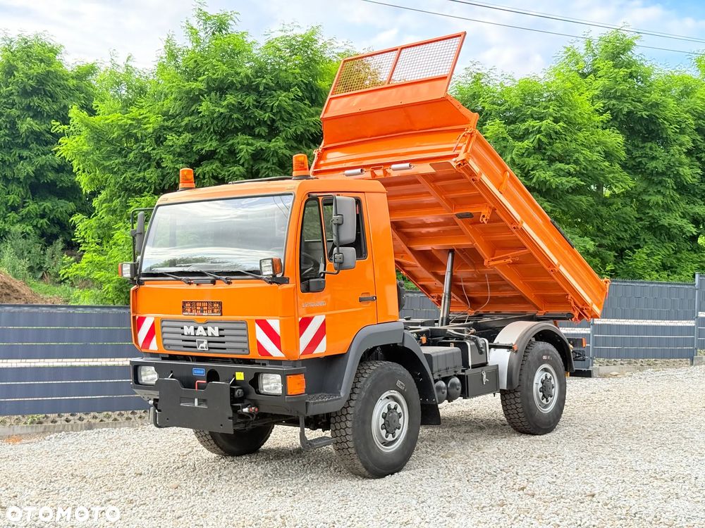 MAN * MAN 10-220 * Wywrotka Kiper Meiller * 4x4 * Zimowe Utrzymanie * Unimog * - 15