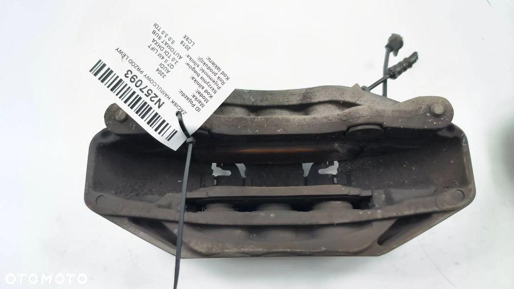 AUDI Q7 II 4M LIFT 3.0 TDI 2019 SUV AUTOMAT 286KM 4M0615106BK prawy i 4M0615105BK lewy przedni zacisk hamulcowy - 5