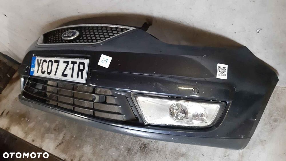 $ ZDERZAK PRZÓD PRZEDNI DO FORD GALAXY MK2 PDC HALOGENY CZARNY - 3