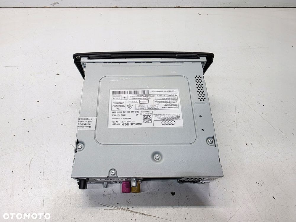 RADIO AUDI MULTIMEDIA MMI SD1 SD2 AUDI A1 8X 8X0035192H - 4
