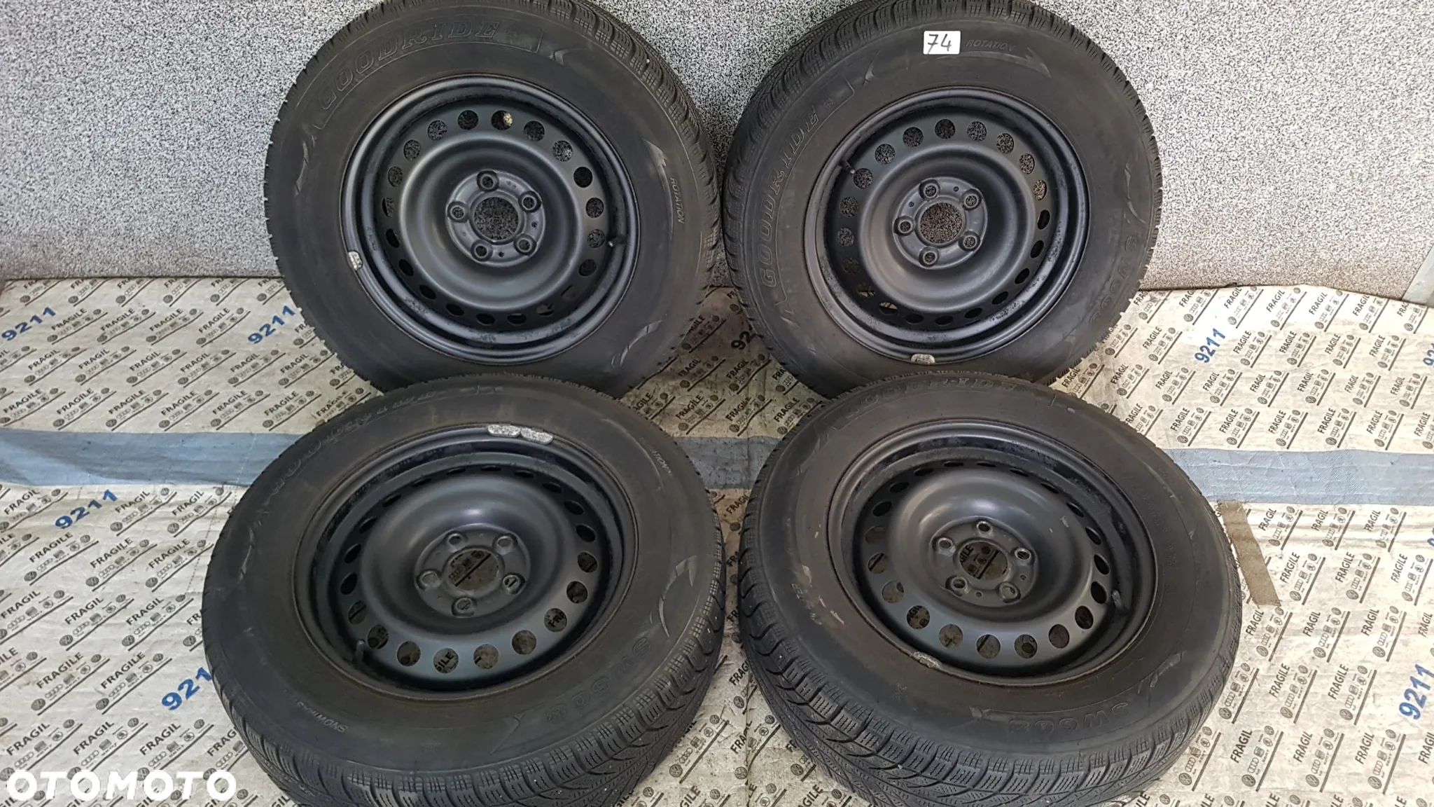 KOŁAZIMA  RENAULT KADJAR 5X114,3  6,5JX16 215/65R16 CZUJNIKI TMPS - 1