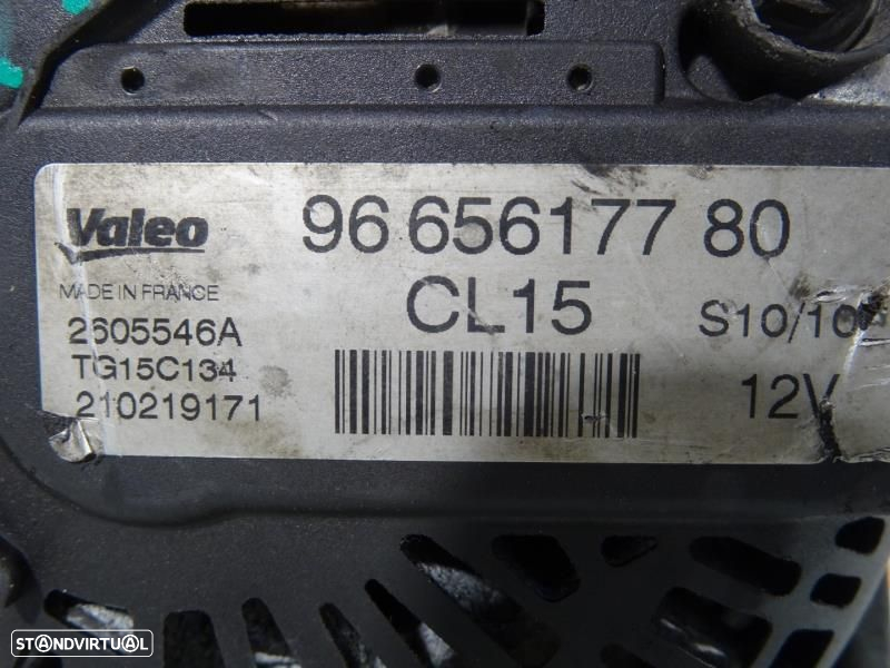 Alternador Citroën C4 I (Lc_)  96 656177 80 / 9665617780 / 2605546A / - 7