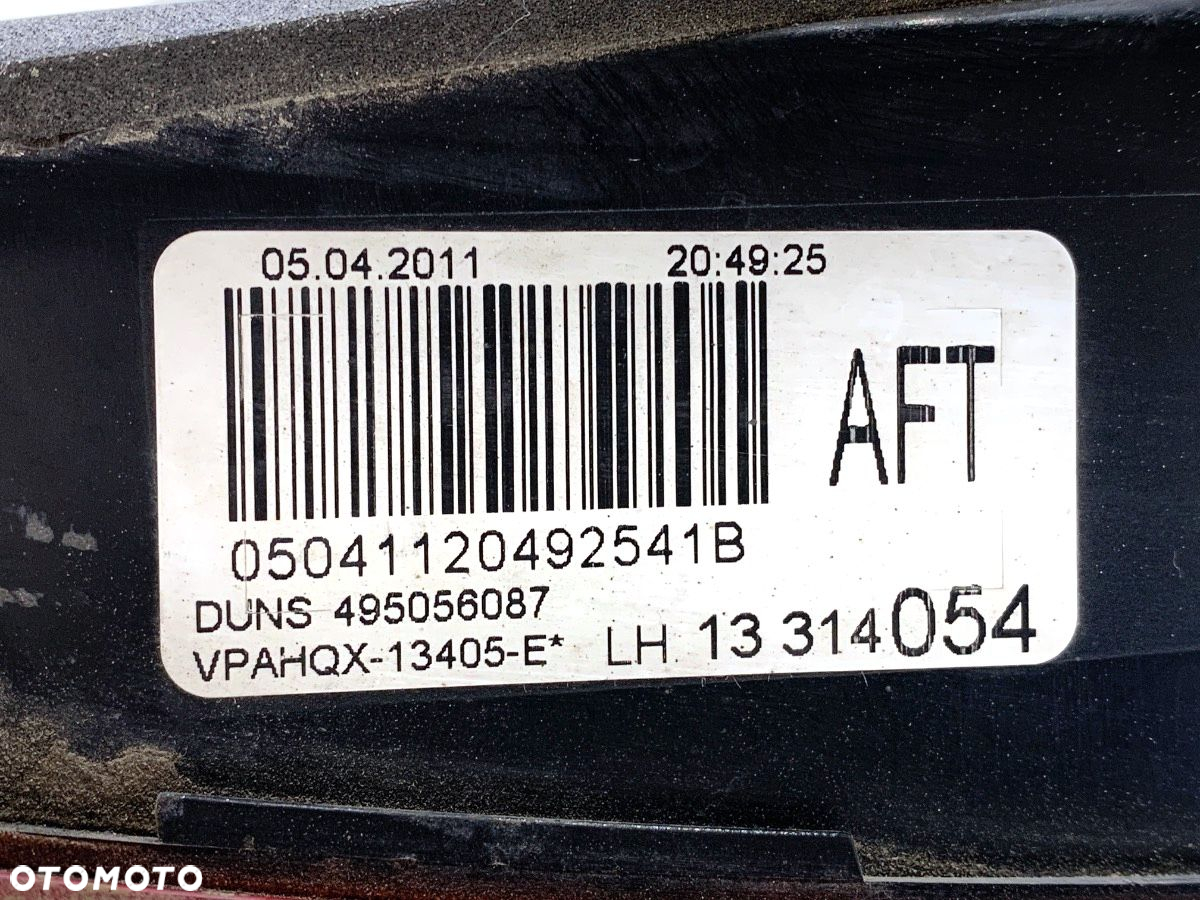 LAMPA TYŁ LEWA WEWNĘTRZNA - 129.00 PLN - OPEL ASTRA J Sports Tourer (P10) 2010 - 2015 2.0 CDTI - 5