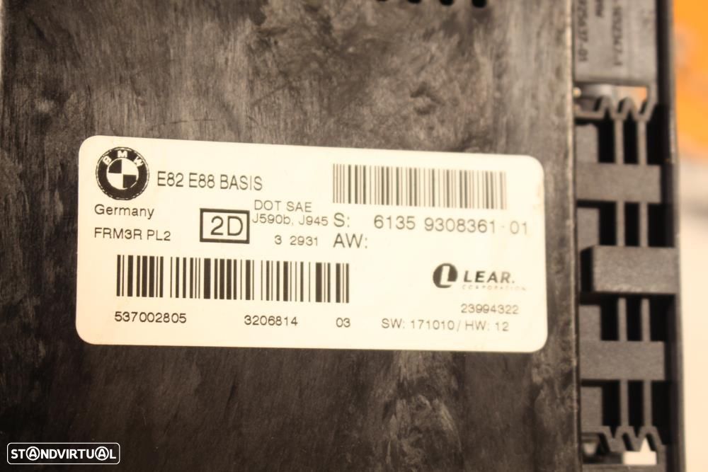 Módulo De Luzes Bmw 1 Coupé (E82)  61359308361 / 9308361 / 537002805 / - 7