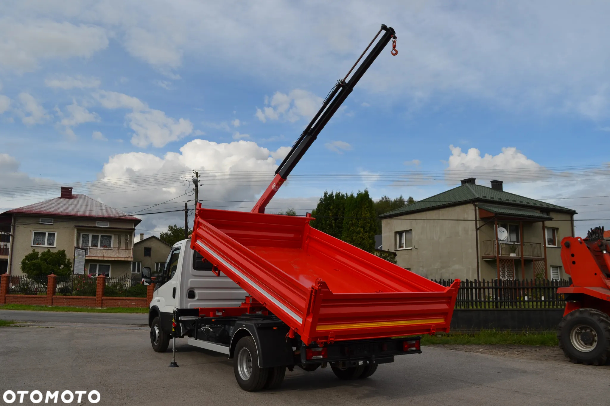 Iveco Daily 72-180 Nowy 3-stronny Wywrot Kiper Wywrotka HDS Żuraw HC 44S A3 Jak Fassi M40 - 10
