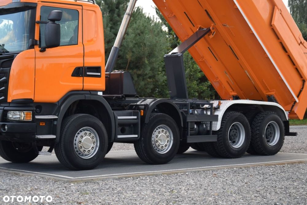 Scania G450 8x4 Meiller Kipper Hydroklapa - 18