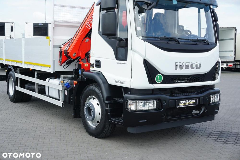 Iveco EUROCARGO / 160-21 / SKRZYNIOWY + HDS / FASSI F110 / ROTATOR / PILOT - 19