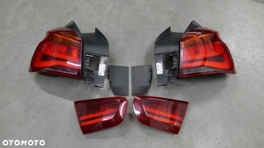 bmw f20 f21 135i 140i lift lampy tył tylne black line 7456502 7456501 - 1