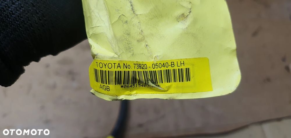 Poduszka fotela lewa AIRBAG Toyota Avensis 73920-05040-B - 4