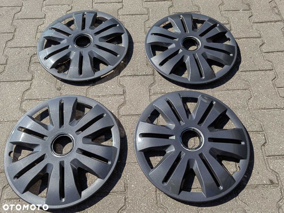 KOŁPAKI 16 9406L1 9406L2 SF2025 Citroen, Peugot kpl CENTRALNE ZAPIECIE - 1