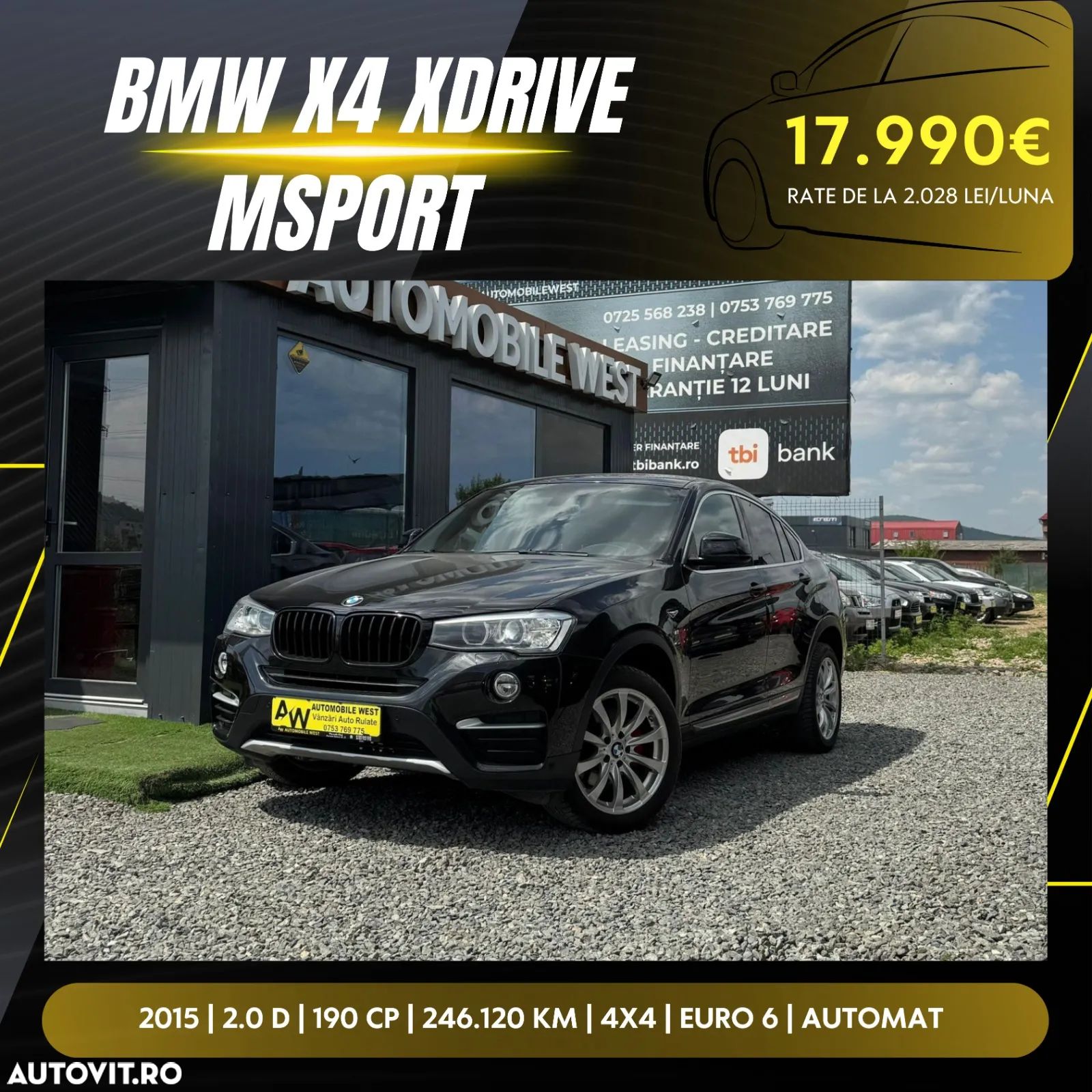 BMW X4 xDrive20d M Sport - 1