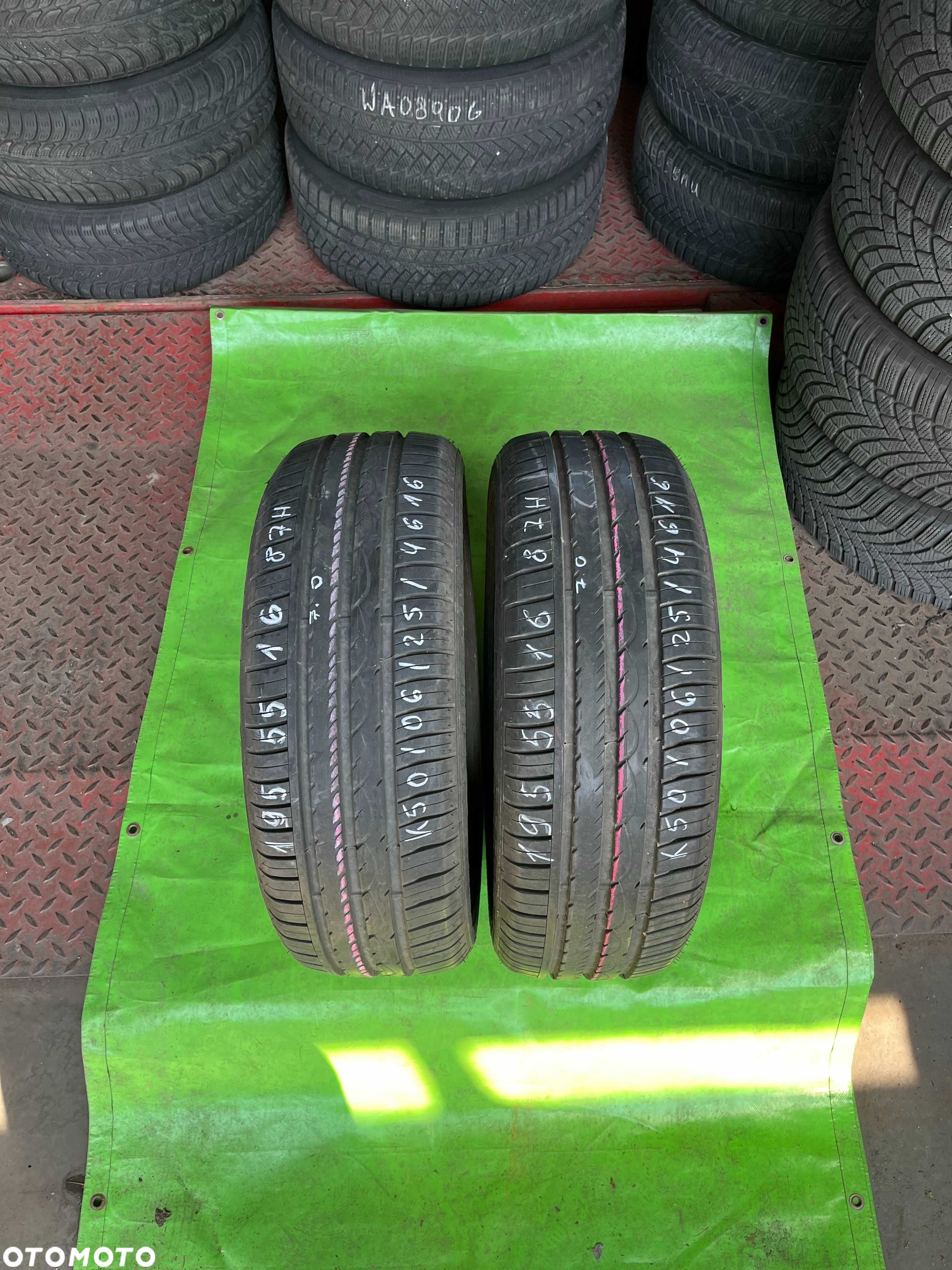 2 opony 195/55R16 87 H Fulda EcoControl HP Warszawa - 1