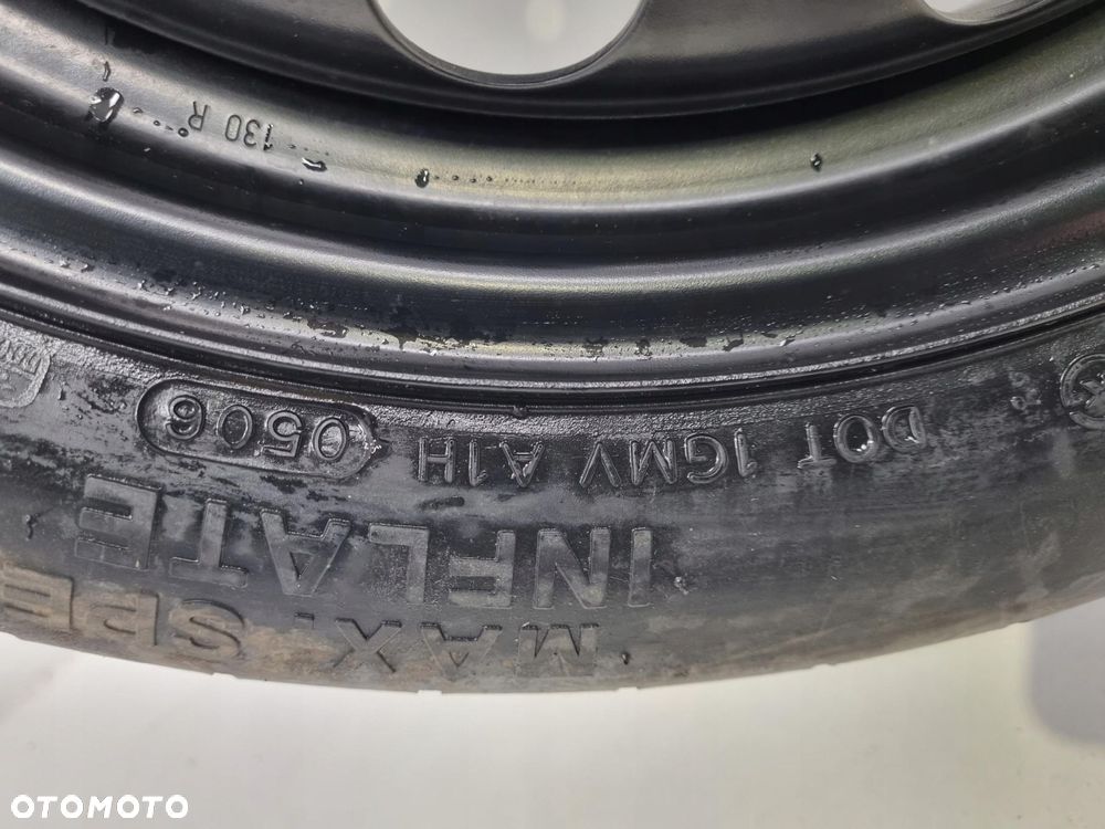 KOŁO DOJAZDOWE ZAPASOWE Audi Seat Vw Golf V 125/70 R16 1K0601027F 5x112 - 9