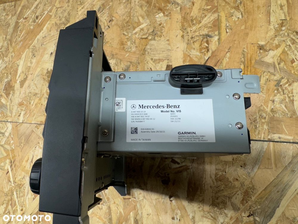 Radio navigacja Mercedes vito 447 - 4