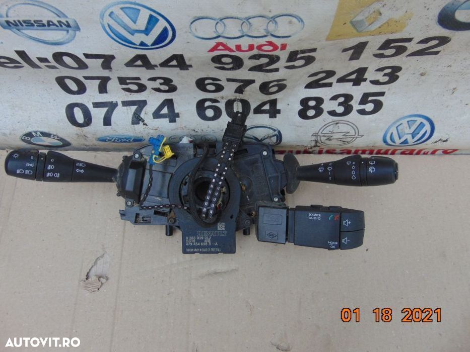 bloc lumini/manete semnalizare stergatoare clio 4 captur - 1