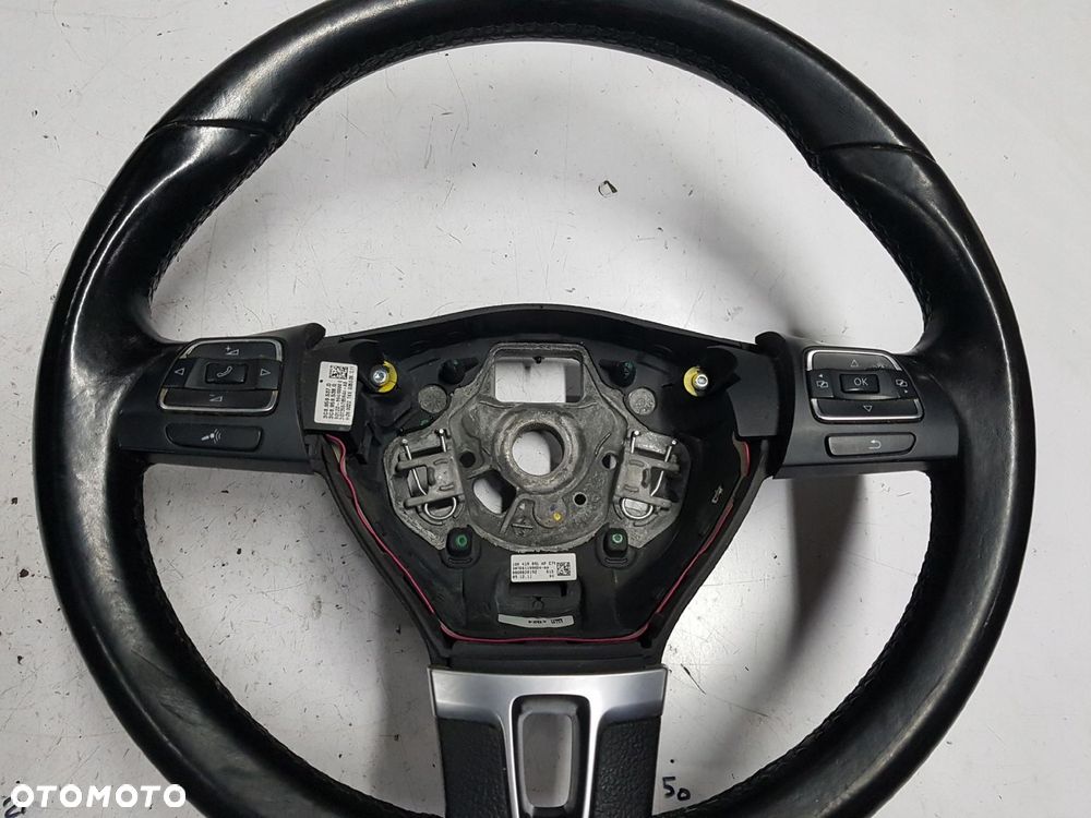 VW GOLF VI 08-13r PASSAT B7 KIEROWNICA SKÓRZANA 1Q0419091AP - 2