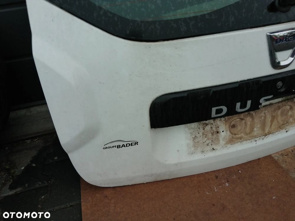 DACIA DUSTER KLAPA BAGAZNIKA BIALA LADNA INNE CZESCI PYTAC - 3