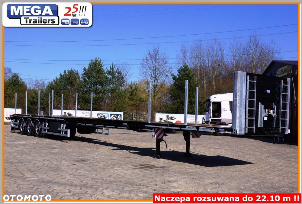Inny 22,1 m dł. naczepa rozsuwana Full ADR III, MEGA Trailers, UNIWERSALNA !! - 2