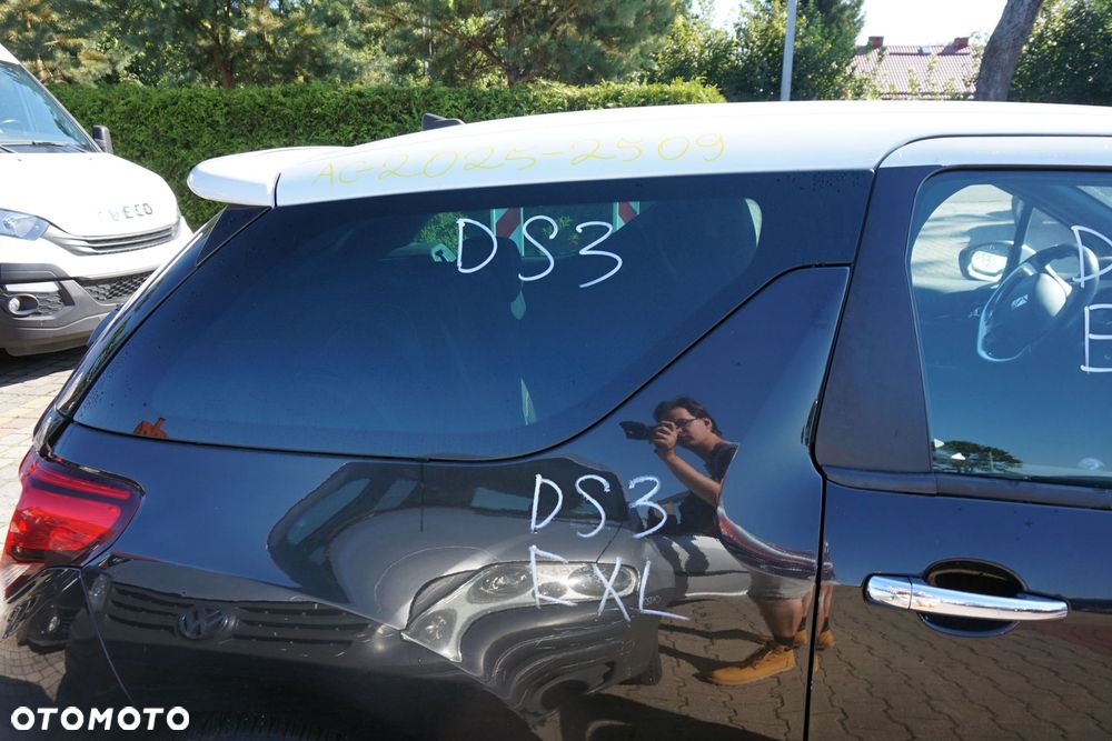 SZYBA KAROSERYJNA TYLNA PRAWA BOCZNA DS3 I  CITROEN 2010-2014 - 2