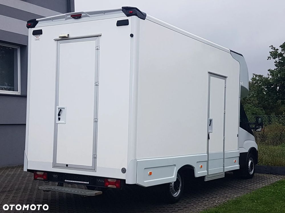 Iveco DAILY KONTENER NISKOPODŁOGOWY 4,43x2,23x2,42 SKLEP FOODTRUCK BAR KLIMA KONIOWÓZ KAMPER - 4