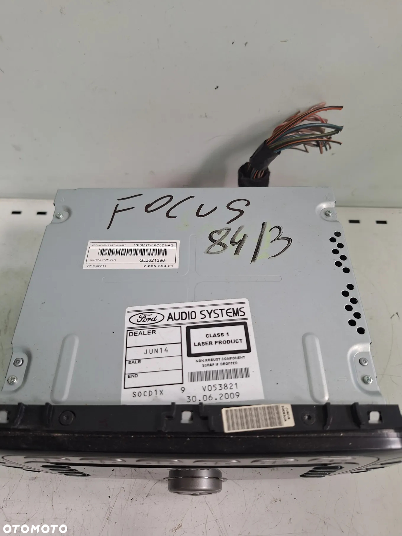 radio fabryczne FORD FOCUS MK2 LIFT 7M5T-18C939-EE  kod 2129     (84/3) - 6