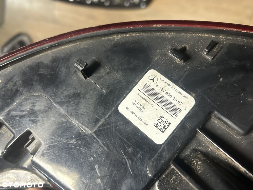 MERCEDES GLE W167 LAMPA TYLNA LEWA LED A1679061007 ORG - 2
