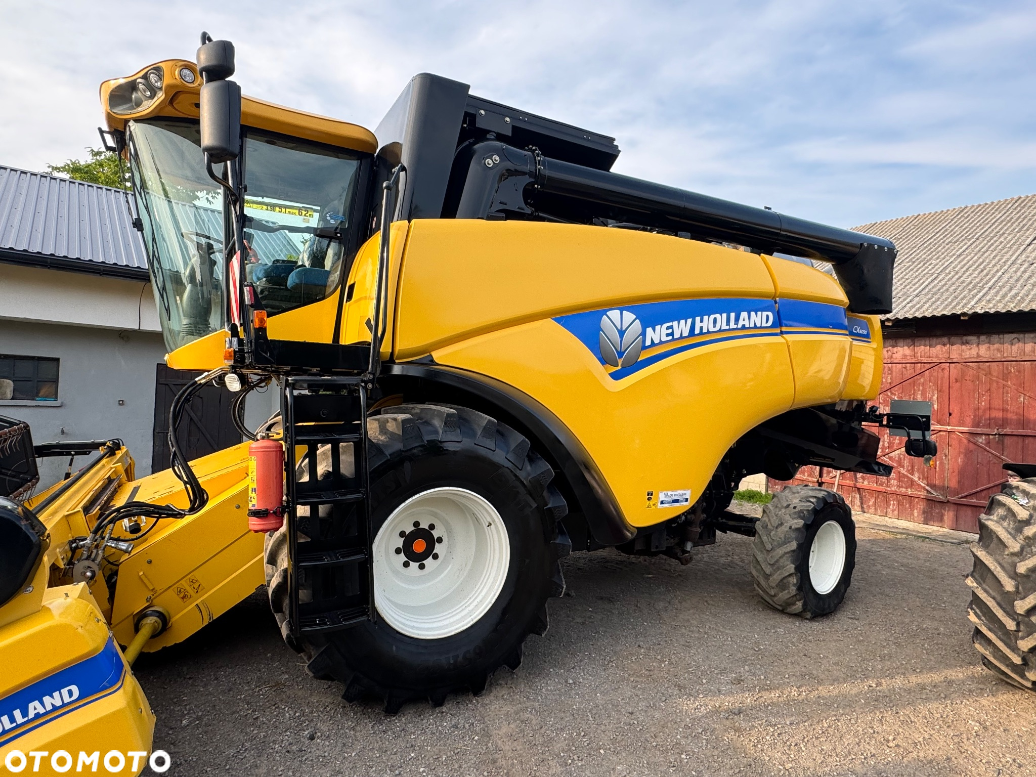 New Holland CX 5090 Super Stan 4.57 Heder TX Kombajn Zbożowy - 6