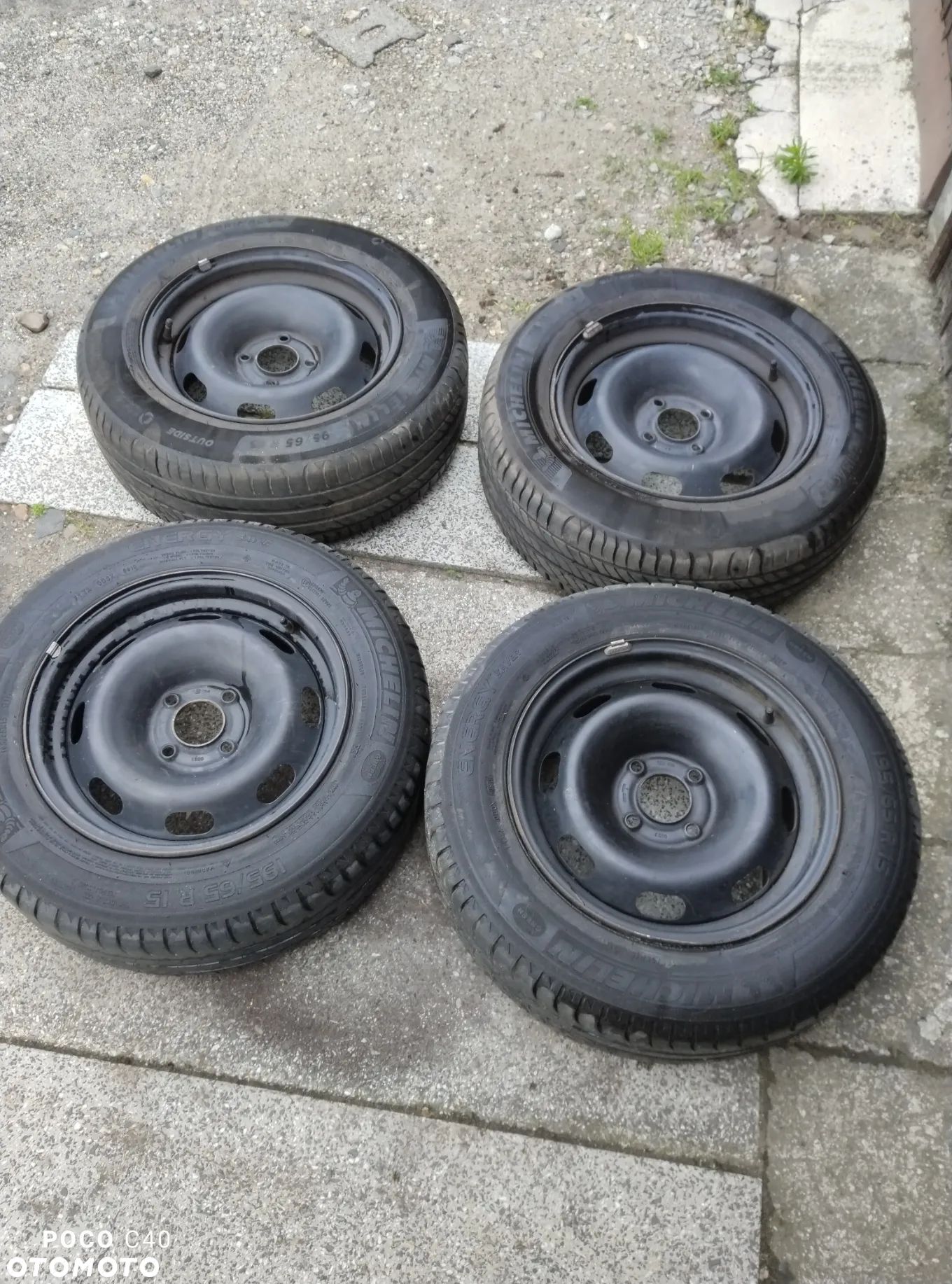 Citroen C 3 opona z felgą miszelin 195/65 R 15  195 / 55 /R 16 - 1