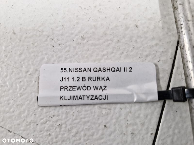 NISSAN QASHQAI II 2 J11 1.2 B RURKA PRZEWÓD WĄŻ KLIMATYZACJI 924414ED0A - 8