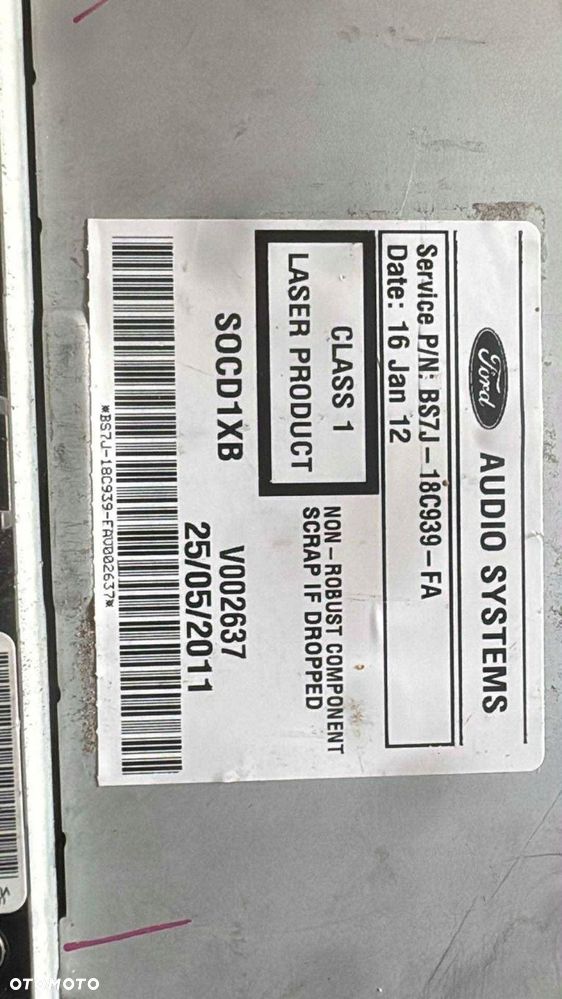 radio sony ford mondeo mk4 lift s-max mk1 lift - 3
