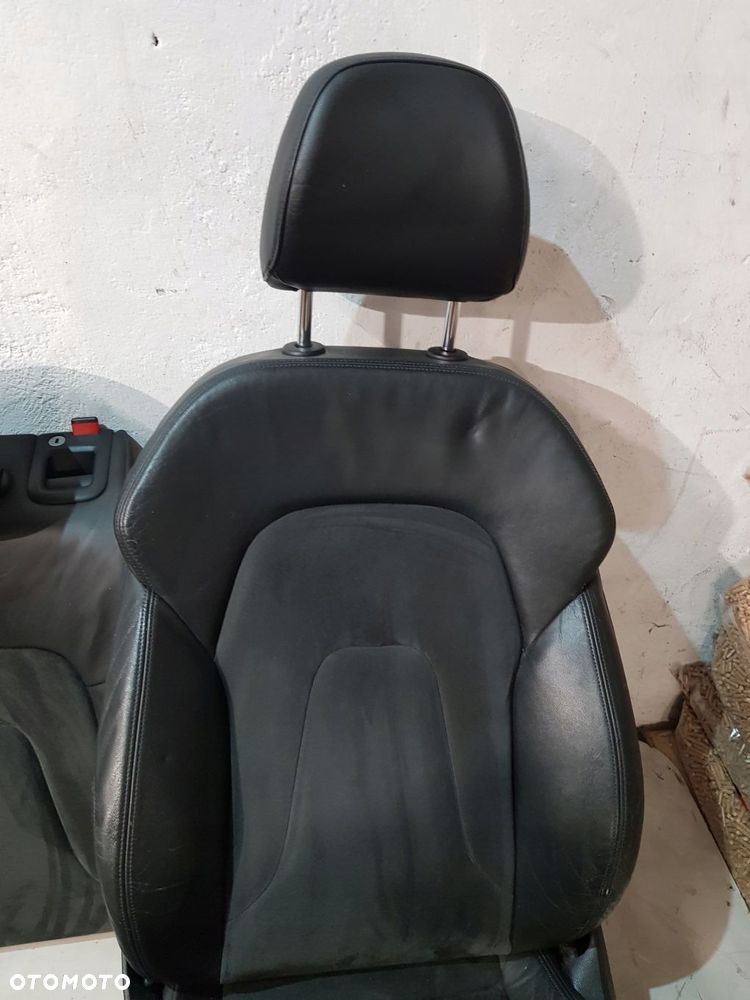 fotele kanapa komplet audi a4 b8 07- alcantara elektyczne eur - 14