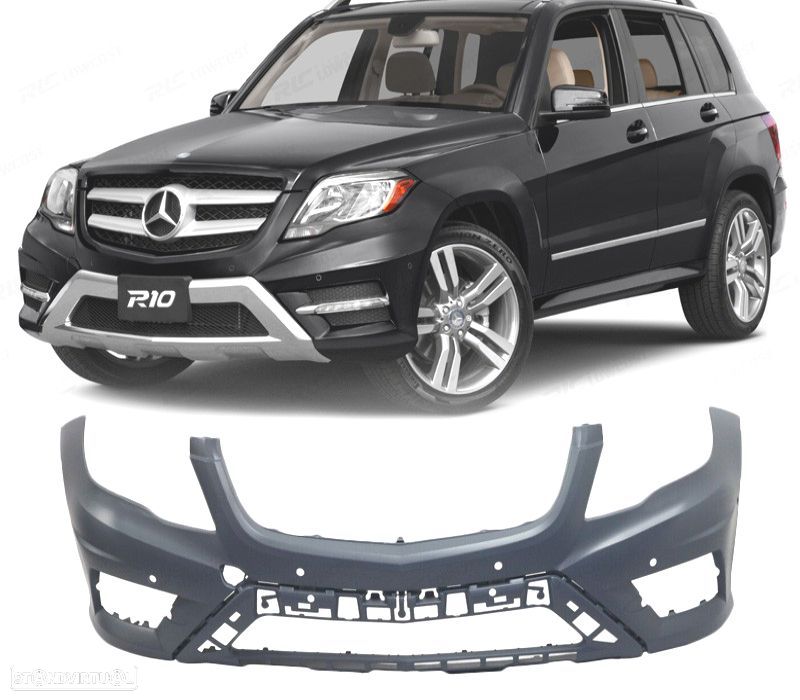 PARA-CHOQUES FRONTAL MERCEDES GLK X204 13-17 LOOK AMG PDC - 1