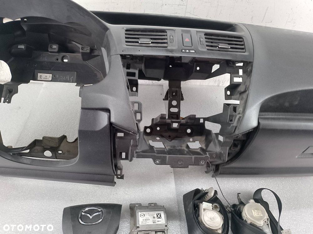 DESKA ROZDZIELCZA,KONSOLA PODUSZKI SENSOR PASY MAZDA 5 II CG15-60401 - 6