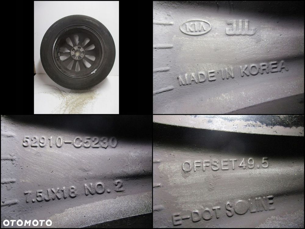 Koła felgi opony KIA SORENTO R18 pirelli - 12
