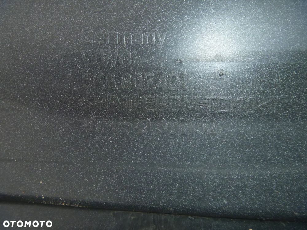 VW GOLF VI ZDERZAK TYLNY ŁADNY ORYGINAŁ PDC  5K6807421 - 5