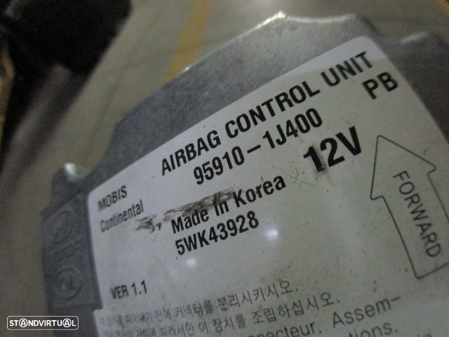 Kit Airbags 845301J000 569001J5009P 888801J200OMI 888701J200OMI HYUNDAI  I20 1 FASE 1 2009 1.4CRDI 90CV 5P BRANCO PRETO - 8