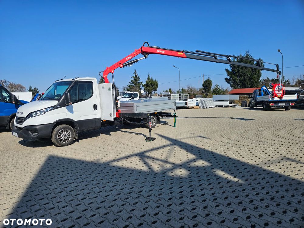 Iveco daily 50c/35c żuraw, HDS, zestaw do montażu okien, szkła, kamienia, płyt - 2